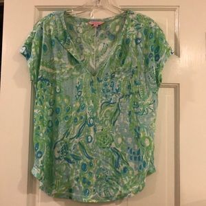 🔥SALE🔥 Lilly Pulitzer printed tee